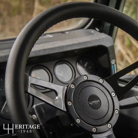 LAND ROVER DEFENDER 15 Leather Sports Rim Steering Wheel 36 Spline