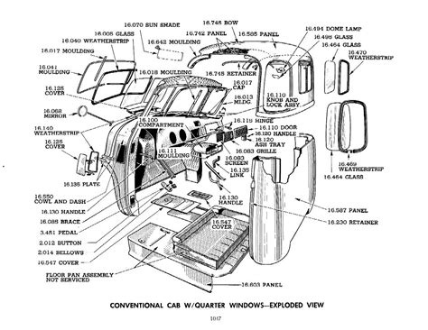 1950 Chevy Truck Parts Diagram