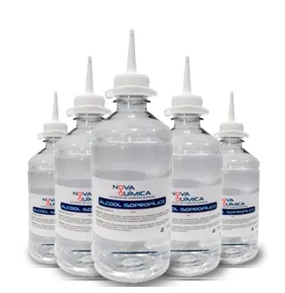 ÁLCOOL ISOPROPÍLICO 99 8 100ml Caixa 100 unidades Nova