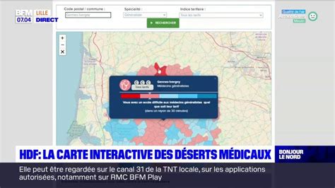 Hauts De France Une Carte Interactive Des D Serts M Dicaux