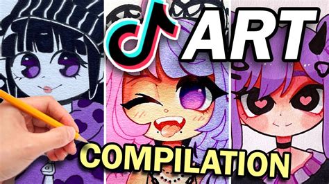 Tiktok Art Compilation Pt 10 Youtube