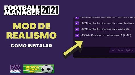 Fm Brasil Mundiup Como Instalar O Mod Realismo Para Football