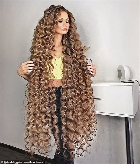 Real Life Rapunzel Daira Gubanova Has Hair Measuring Two Metres Long