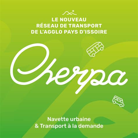 Le réseau de transport CHERPA par Agglo Pays dIssoire Saint Germain