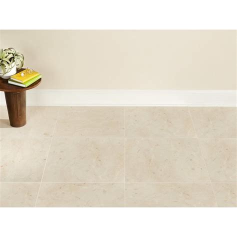 Tuscany Cream Semi Polished Marble Tile