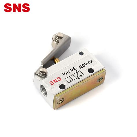 China SNS MOV Series Pneumatic Manual Control Roller Type Air