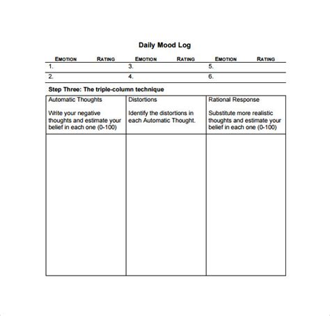 Free 15 Sample Daily Log Templates In Pdf Ms Word