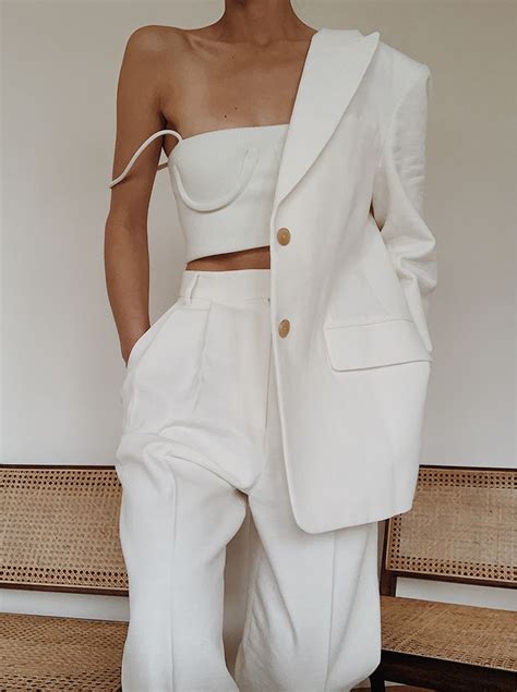 All White — Modedamour Outfits Ropa Ropa De Moda