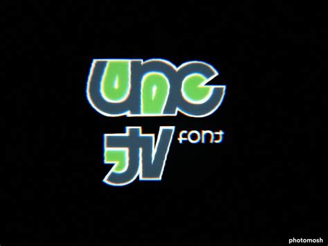 Unc Tv Font V10 By Doodleneuding24 On Deviantart