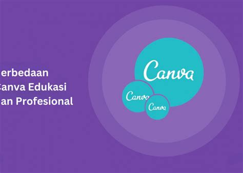 Perbedaan Canva Biasa Edukasi Dan Pro Simak Perbedaan Lengkap Dengan