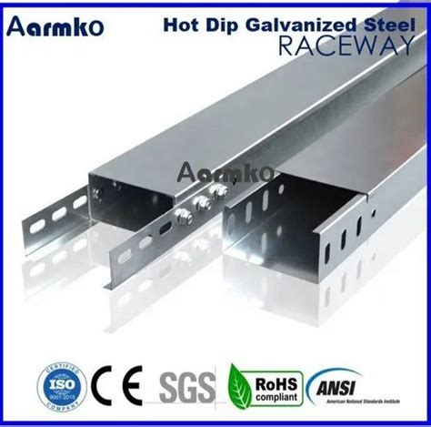 HDG Hot Dip Galvanized Raceways For Electric Wire Installation At Best Price In Hyderabad
