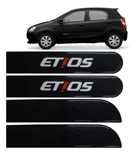 Friso Lateral Etios Hatch Sedan At Preto Rock Parcelamento