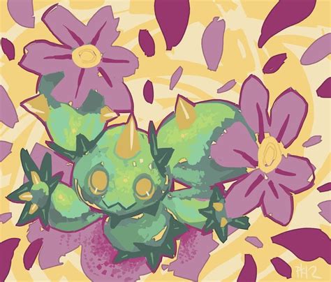 maractus pfp purple grass pokemon maractus fanart