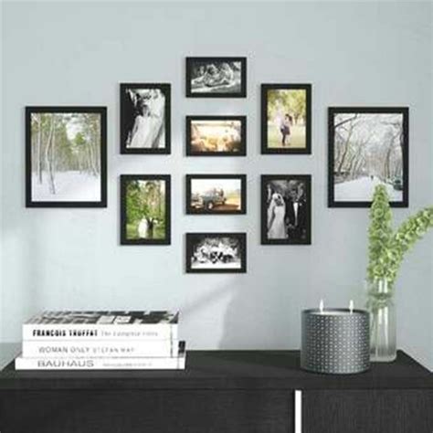 Jual Dekorasi Dinding Frame Foto Kolase Aesthetic Set Warna Hitam