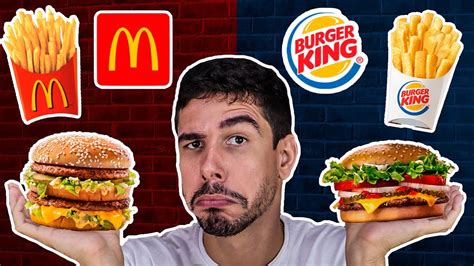 Mcdonald S Vs Burger King Duelo De Marcas Youtube