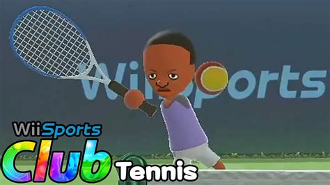 Wii Sports Club Tennis Gameplay Player Theo🤩 Alexgamingtv Youtube