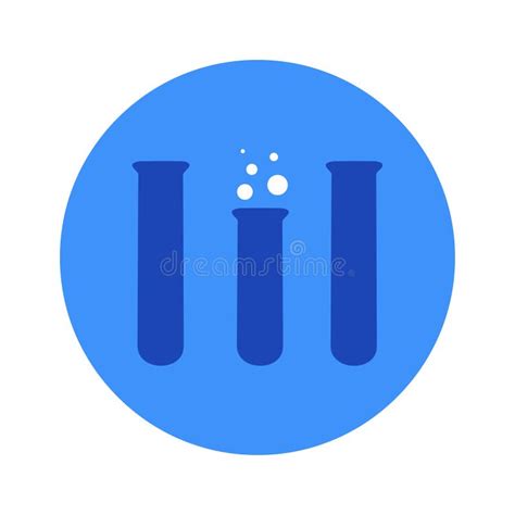 Vector Illustration Of Chemical Lab Test Tube Icon Stock Vector