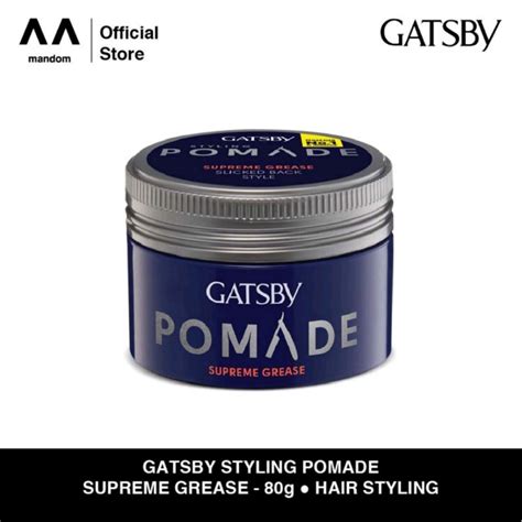 Jual Gatsby Styling Pomade Supreme Grease Gr Shopee Indonesia