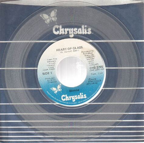 Blondie Heart Of Glass Vinyl 7 45 Rpm Single Discogs