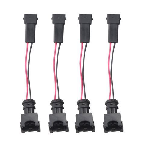 Obd2 To Obd1 Ev1 Fuel Injector Conversion Harness For Honda Civic Integra Rc 4 603338024535 Ebay