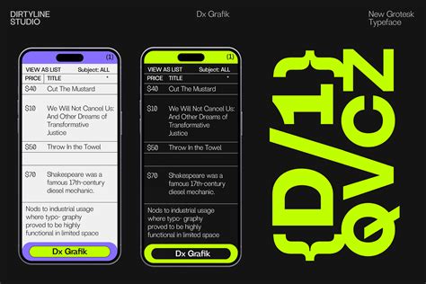 Dx Grafik Free To Try Font Behance