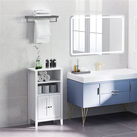 Mirrored Free Standing Bathroom Cabinet Semis Online