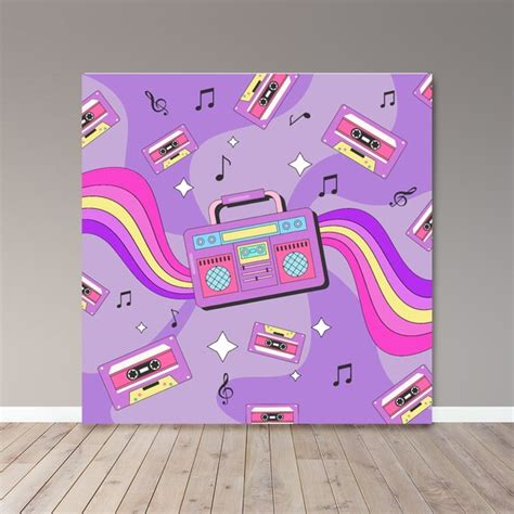 Music Backdrop Girl Party Teen Party Party Party - Etsy