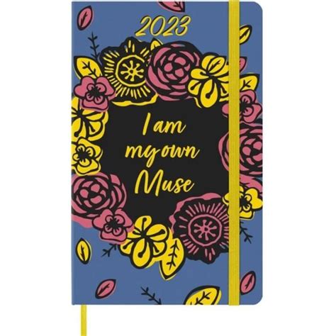 Moleskine Agenda Scolaire Semainier Frida Kahlo Grand Format Bleu