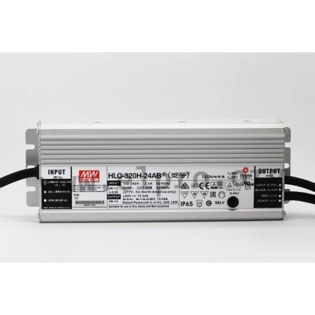 HLG 320H 48AB Mean Well LED Drivers 320W Elpro Elektronik