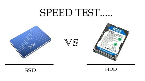 Ssd Vs Hdd Speed Test Side By Side Youtube