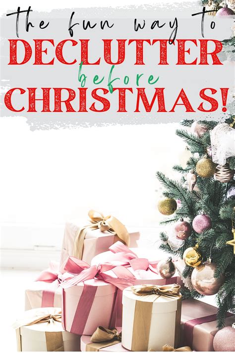 How To Declutter Before Christmas Simple Living Mommy