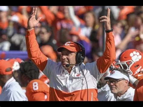 Dabo Swinney Credits Physicality Special Teams For Clemson S Big Win