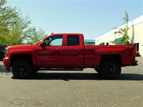 2015 Chevrolet Silverado 1500 Lt 4x4 Double Cab Only 12000 Miles Lifted