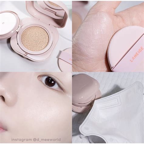 Cushion Laneige Neo Glow SPF50 PA 15g Màu Hồng Mint Cosmetics