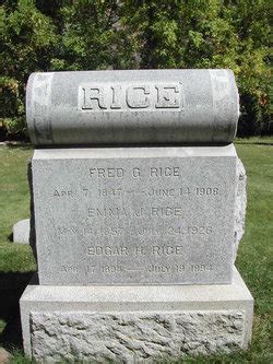 Emma Jane Snyder Rice Homenaje De Find A Grave