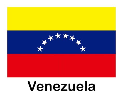 Premium Vector Venezuela National Flag Banner State Symbol Flagpole