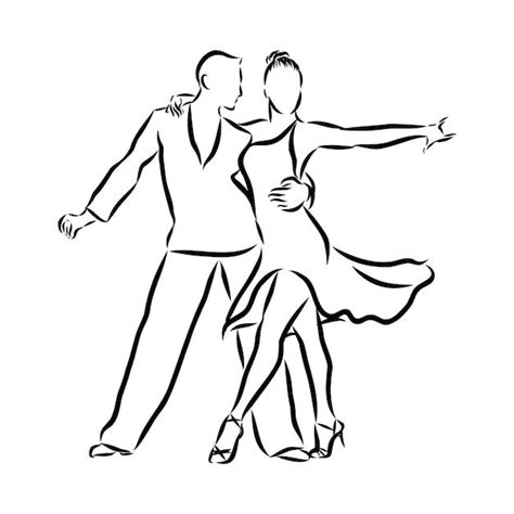 Dancer Drawing Tango Latina Rumba Dance Musica Salsa Salsa Dancer