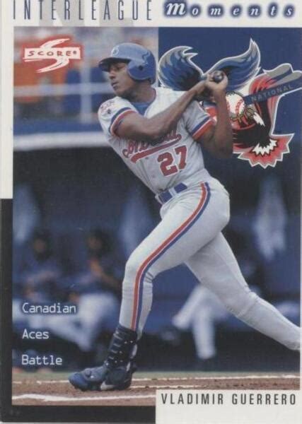 1998 Score Interleague Moments 267 Vladimir Guerrero For Sale Online