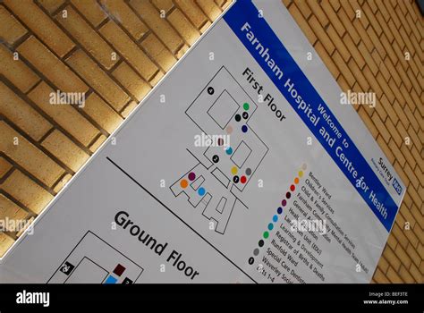 Hospital Map Hi Res Stock Photography And Images Alamy