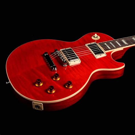 Gibson Les Paul Traditional Cherry Red Transluscent The Music Zoo