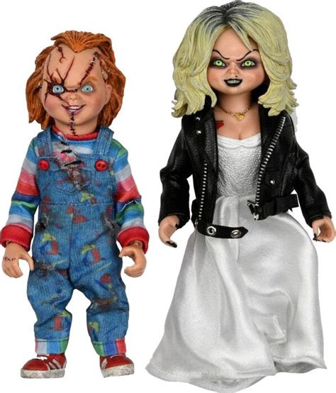 Chucky Tiffany Set Figuras Cm Bride Of Chucky Mu Ecos Y