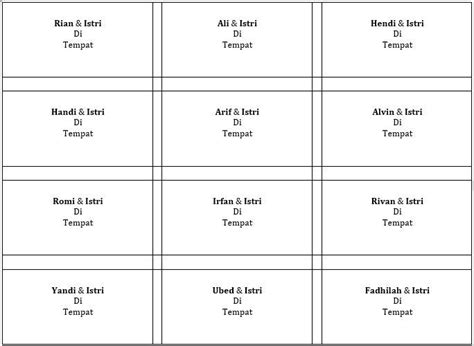 Print Cetak Label Nama Undangan Polos Dan Motif Murah Stiker Label No