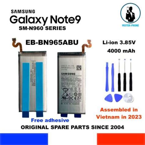 Genuine Battery Samsung Galaxy Note 9 Sm N960 Series Eb Bn965abu