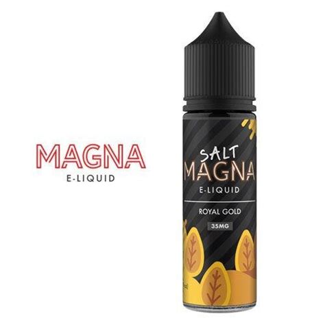 Juice Nic Salt Royal Gold Tobacco Magna