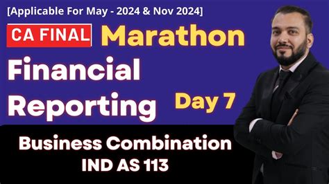 Ca Final Financial Reporting Marathon Revision Business