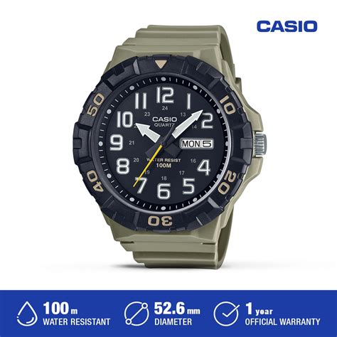 Jual Jam Tangan Casio Analog Pria Original Mrw H Avdf Shopee