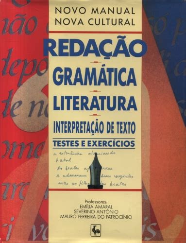 Reda O Gram Tica Literatura E Interpreta O De Texto Em Lia Amaral