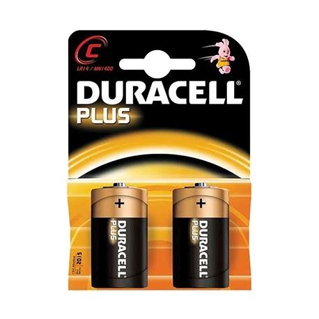 MN1400B2PLUS Duracell X2 Pile LR14 C Plus Power