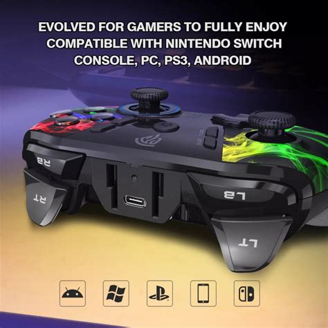 Easysmx Esm Wireless Joystick Game Controller For Nintendo Switch