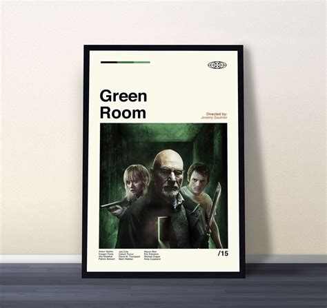 Green Room Movie Poster, Green Room Print,patrick Stewart, Wall Art, Wall Decor, Rolled Print ...